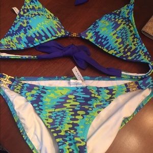 NWOT Trina Turk 2 piece swimsuit size 4